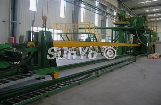 Внутренняя дробеструйная машина