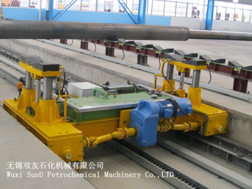 Поперечный транспортер для труб